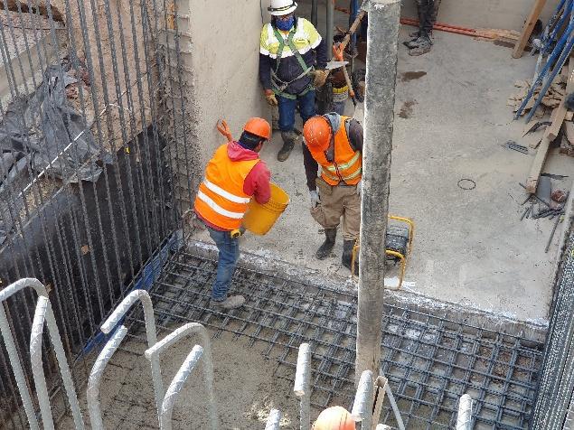 Vaciado de Concreto Losa de Cimentacion